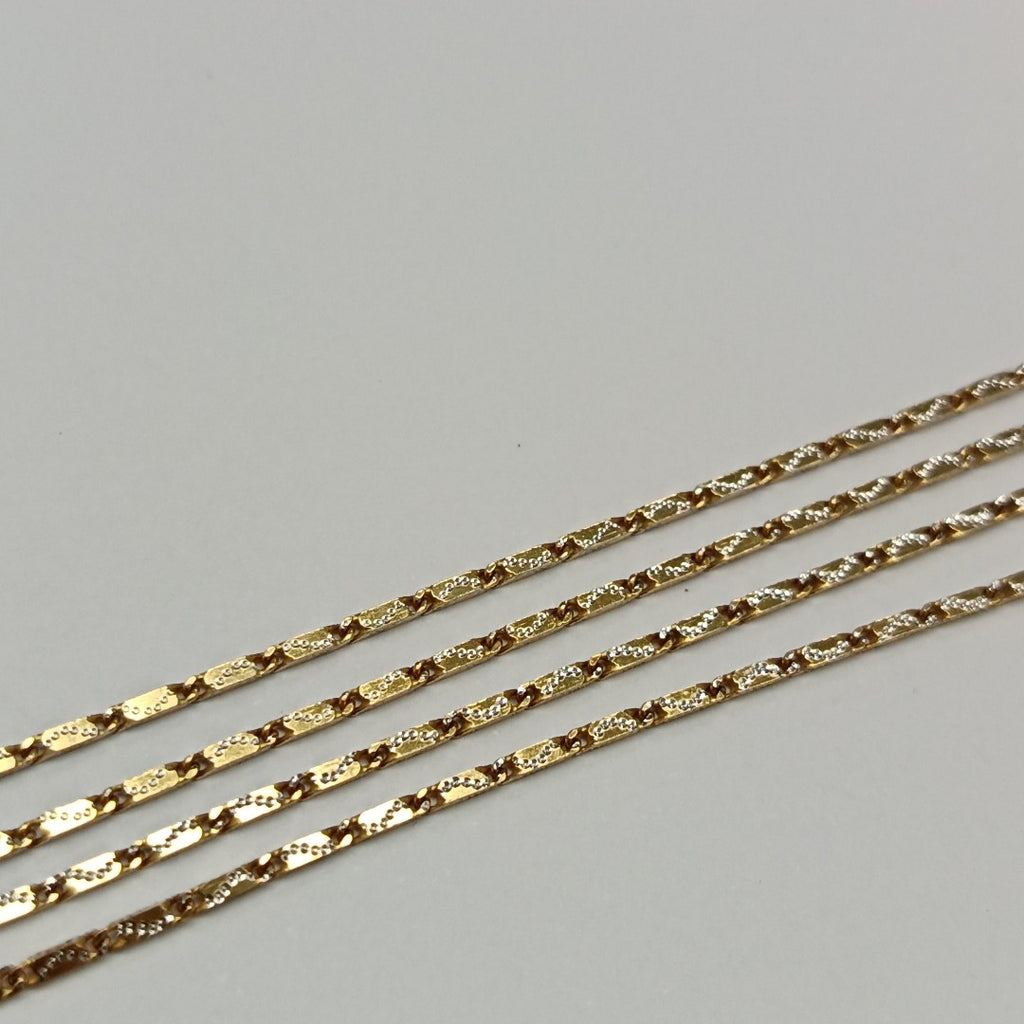 CADENA ORO 14 K 4,00 GRMS (SEMINUEVO)