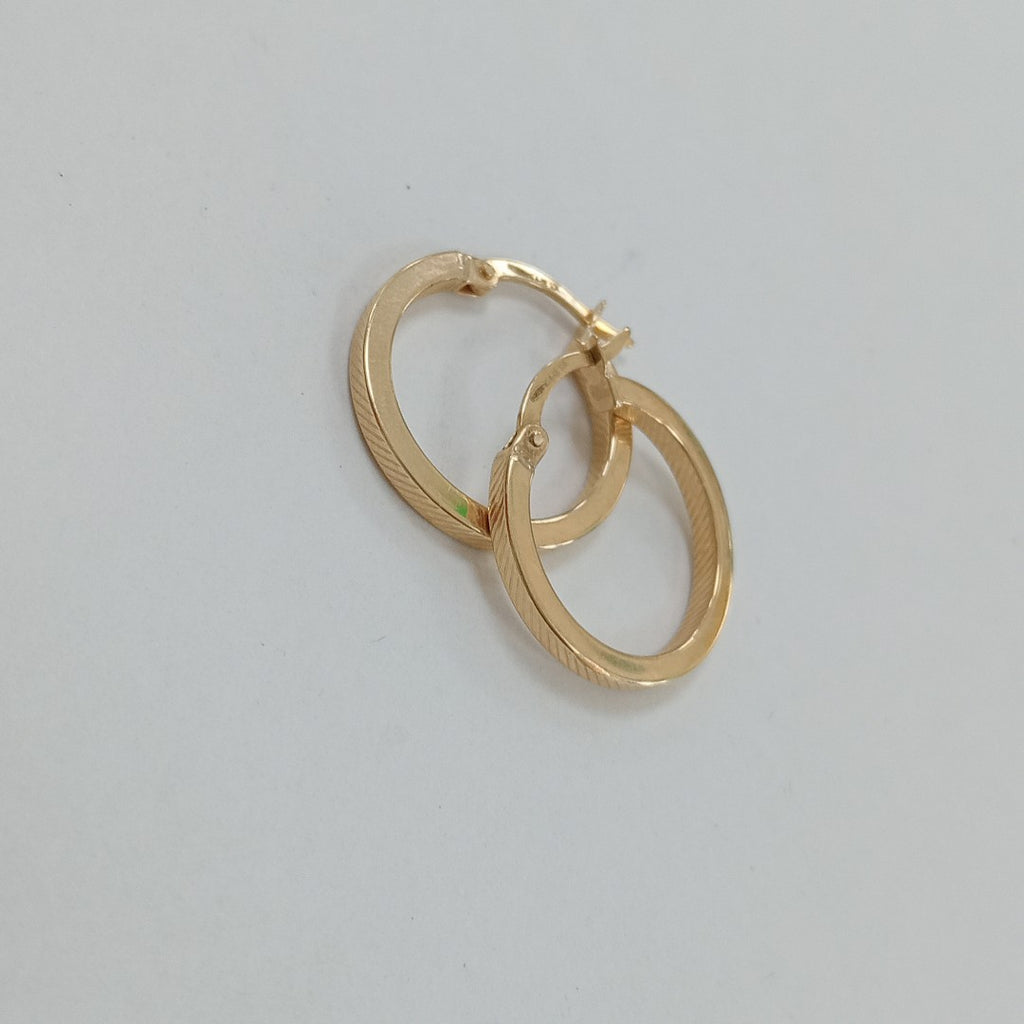 ARRACADAS PAR ORO 10 K 1.2 GRMS (SEMINUEVO)
