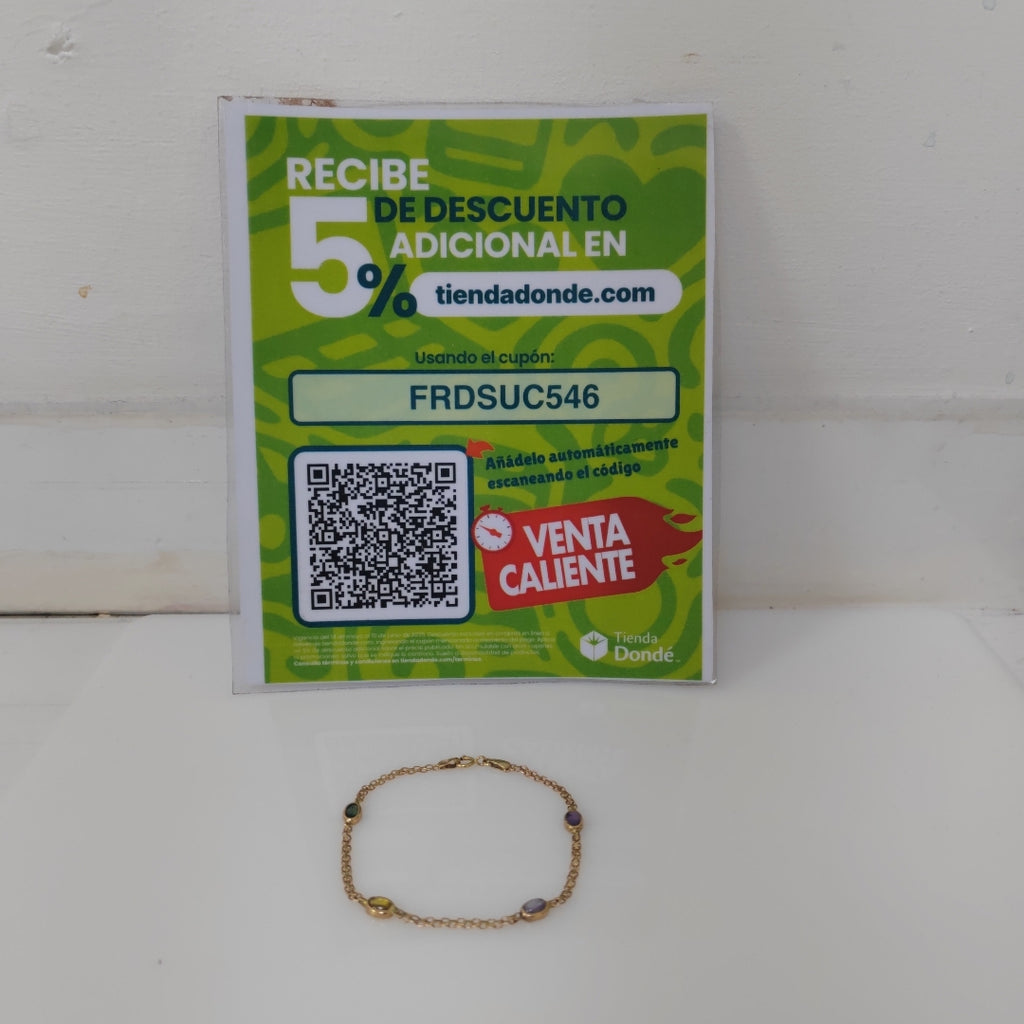 PULSERA ORO 14 K 2.9 GRMS (SEMINUEVO)