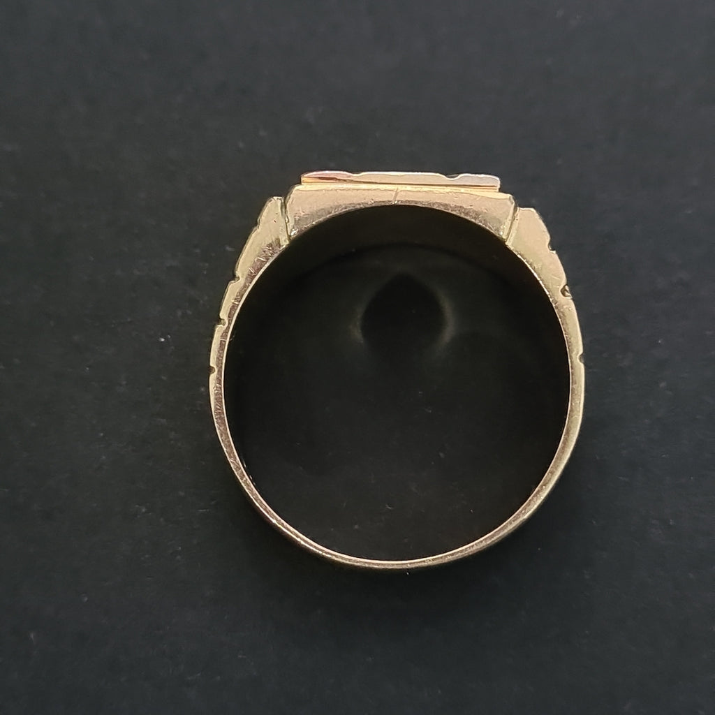 ANILLO ORO 14 K 7.3 GRMS (SEMINUEVO)