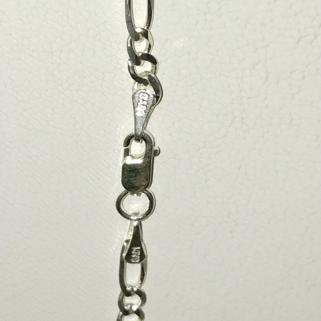 CADENA TEJIDO 3X1 PLATA .925 55 CM 7.5 GR (NUEVO)