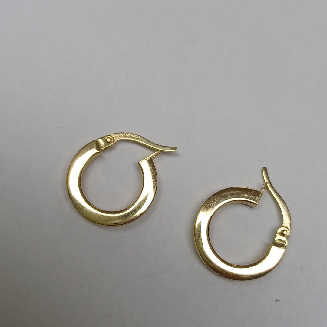 ARRACADAS PAR ORO 14 K 2,00 GRMS (SEMINUEVO)