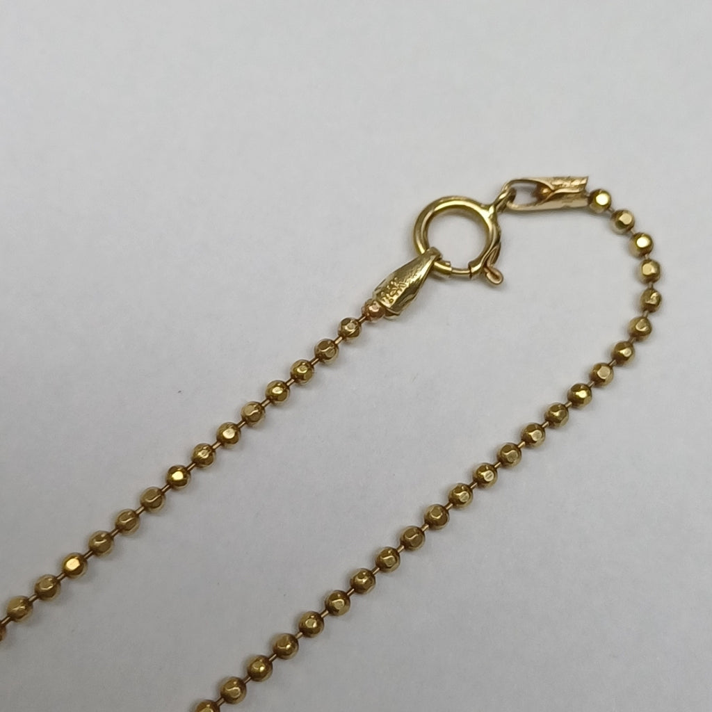 CADENA ORO 14 K 3.6 GRMS (SEMINUEVO)