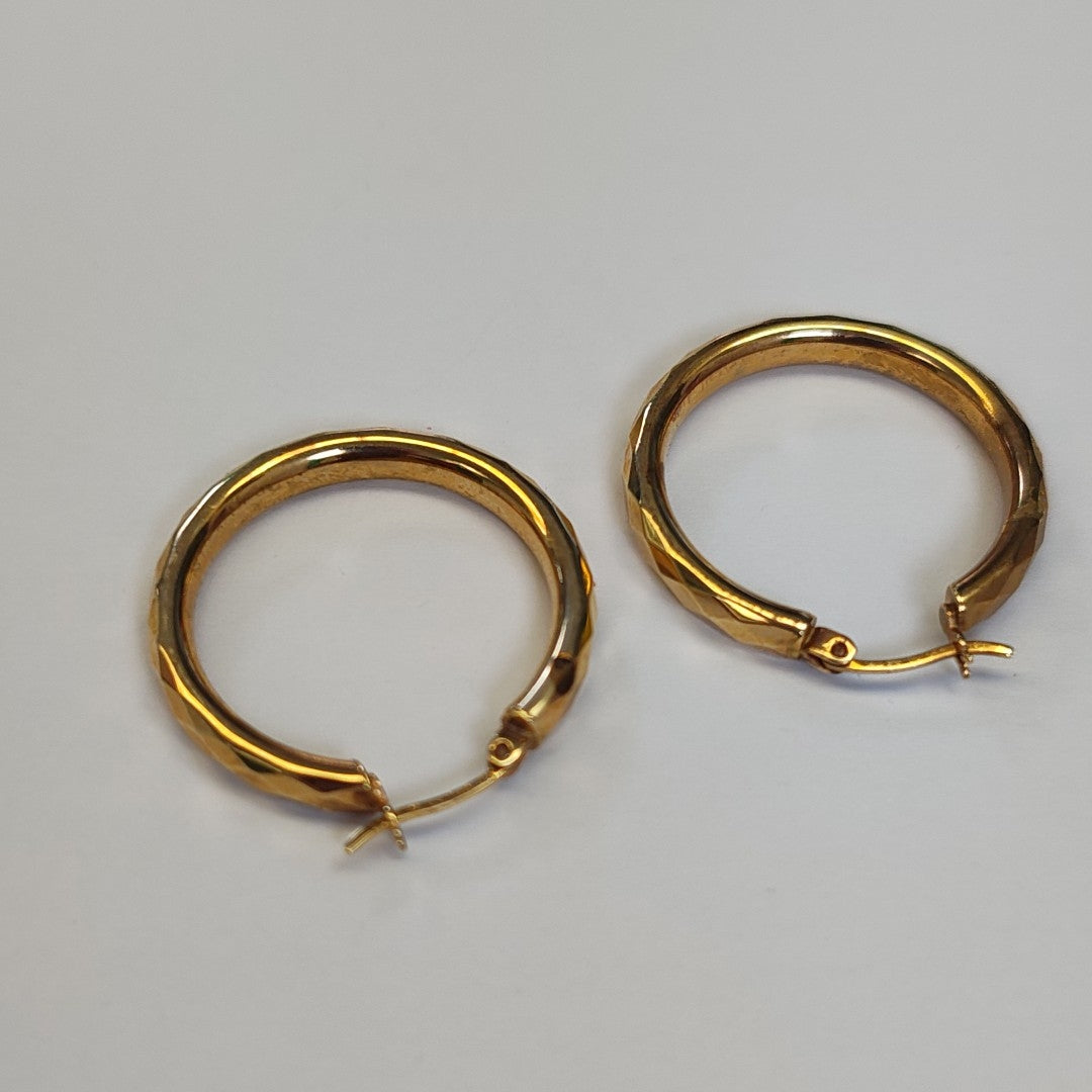 ARRACADAS PAR ORO 14 K 5,00 GRMS (SEMINUEVO)