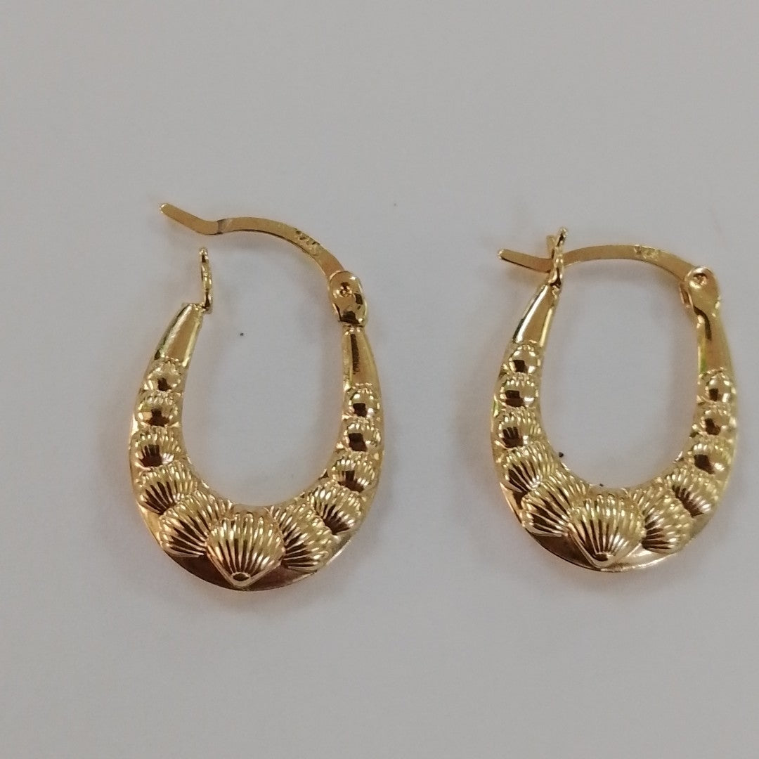 ARRACADAS ORO 14K 0.8 (NUEVO)