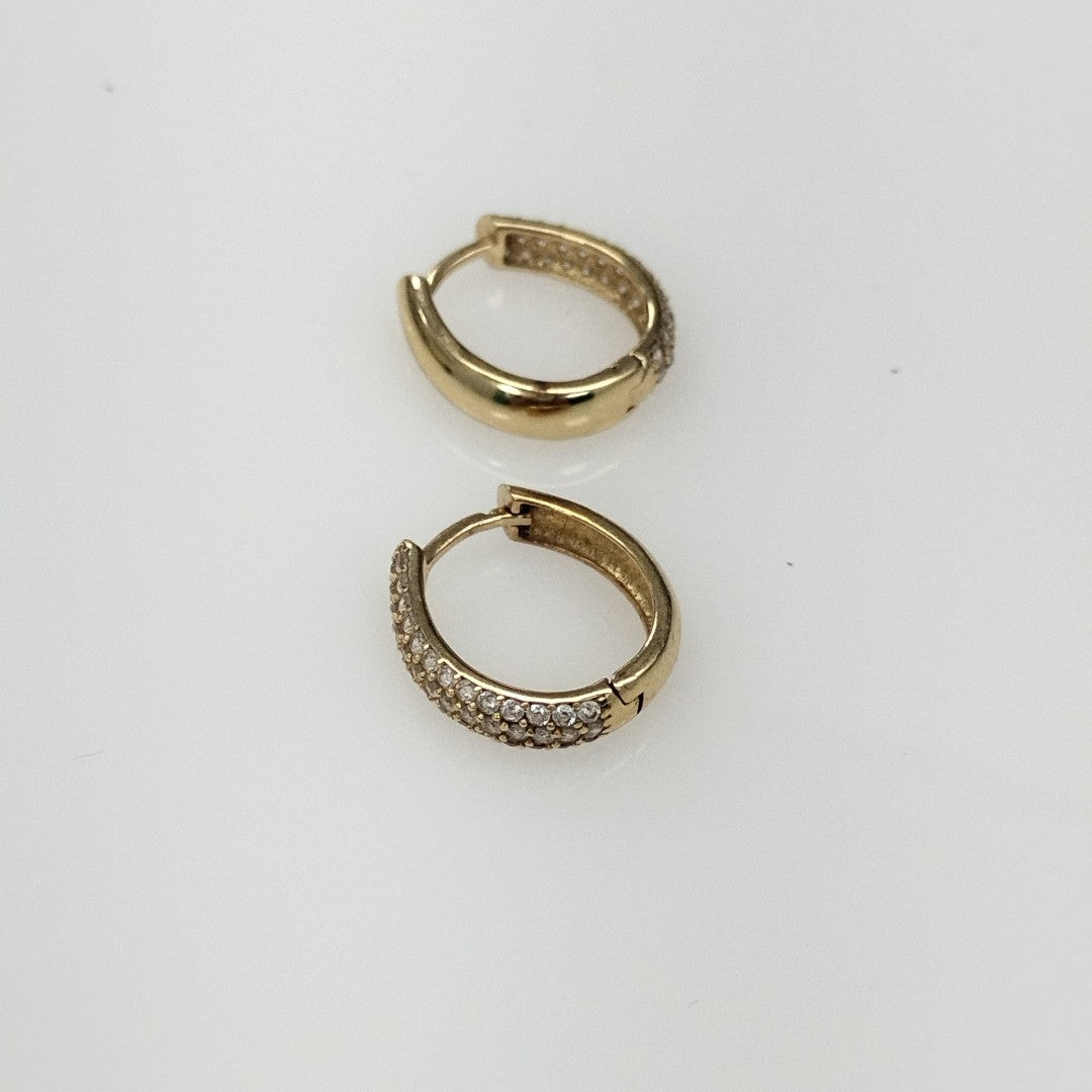ARRACADAS PAR ORO 14 K 2.4 GRMS (SEMINUEVO)