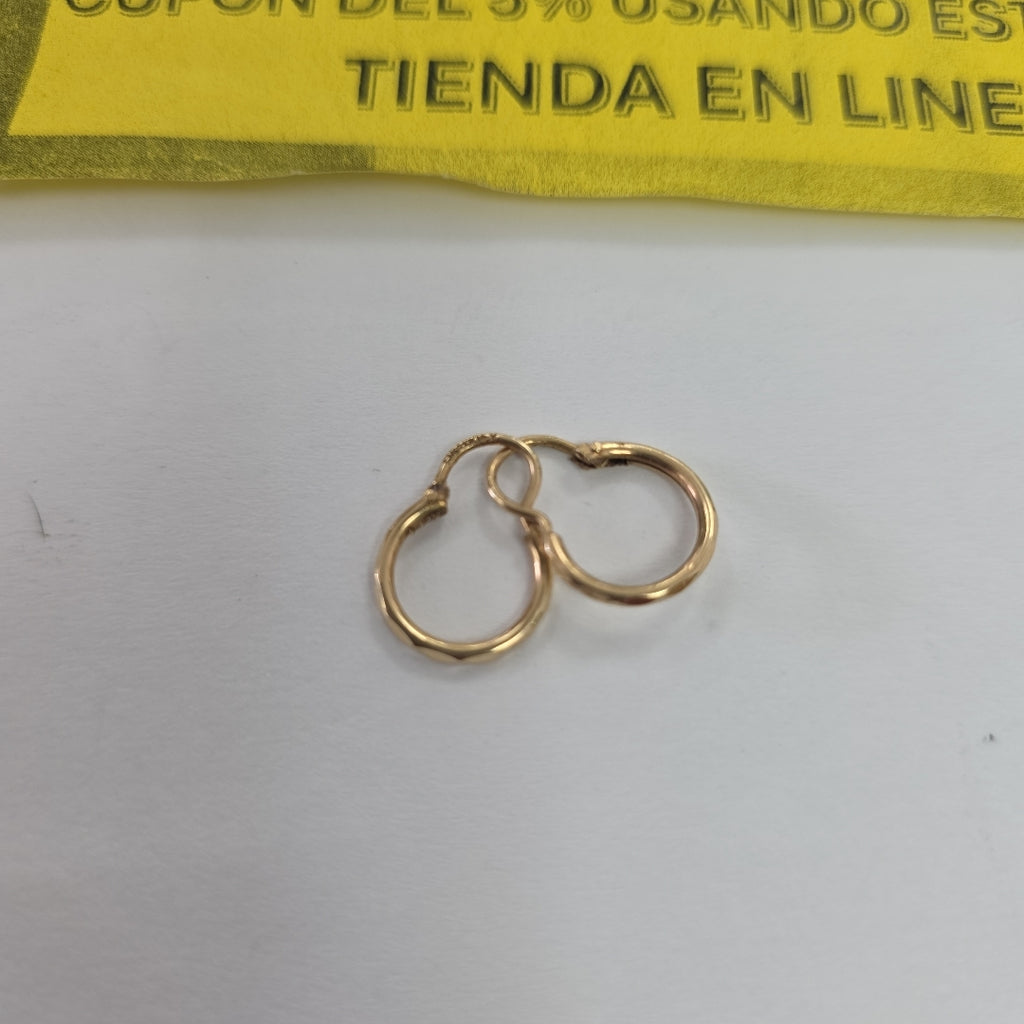 ARRACADAS PAR ORO 10 K 0,70 GRMS (SEMINUEVO)