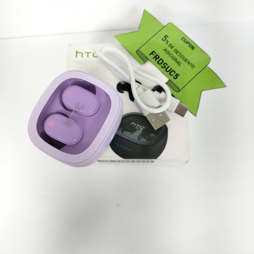 AUDIFONOS HTC EARBUDS 9 INALAMBRICO IN EAR (SEMINUEVO)