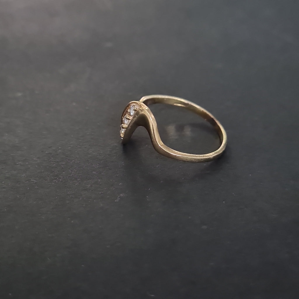 ANILLO ORO 10 K 1,40 GRMS (SEMINUEVO)