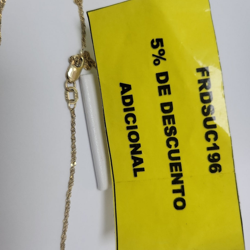 CADENA ORO 14 K 1,70 GRMS (SEMINUEVO)