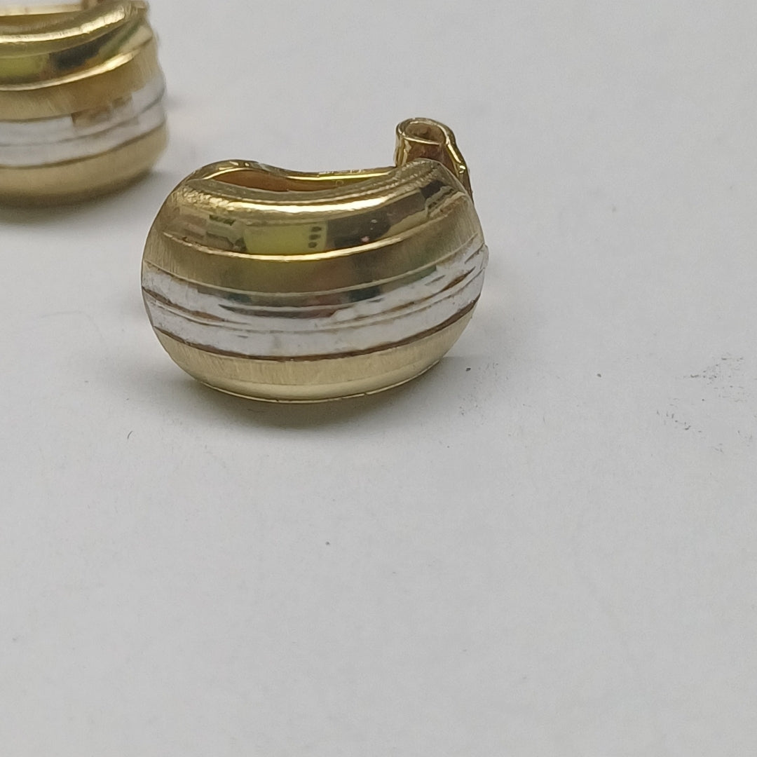 ARETES PAR ORO 14 K 3,50 GRMS (SEMINUEVO)