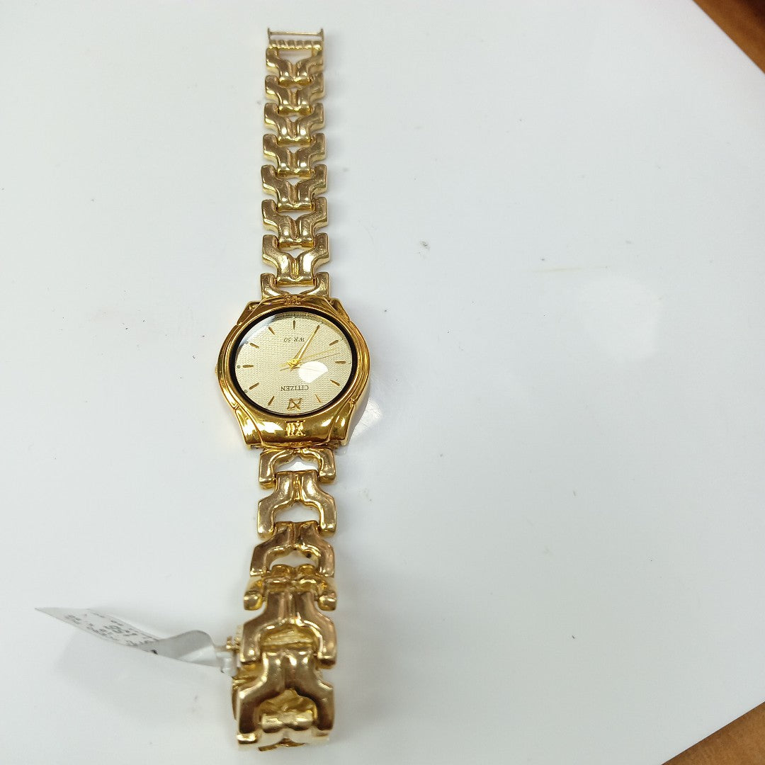 RELOJ CAJA ACERO PULSO ORO ORO 10 K 50.5 GRMS (SEMINUEVO)