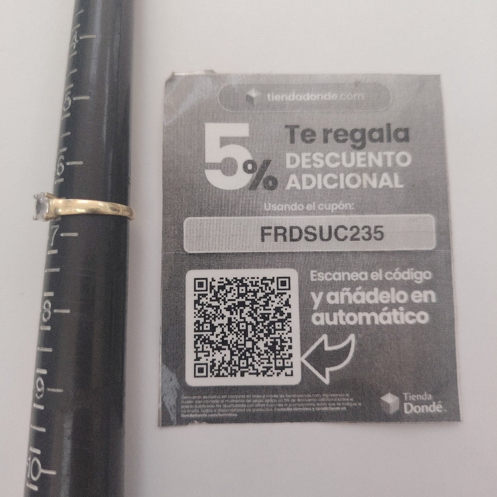 ANILLITO ORO 14 K 1.6 GRMS (SEMINUEVO)