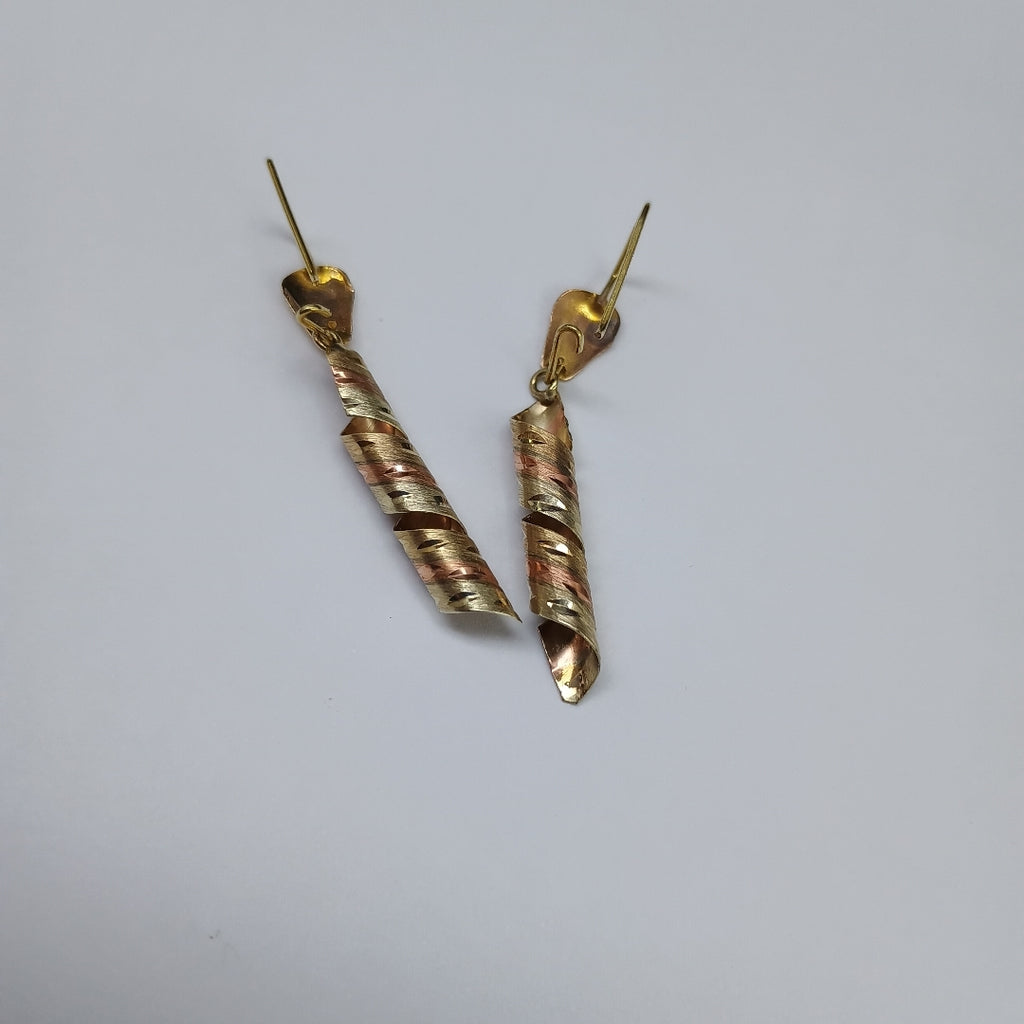 ARETES PAR ORO 10 K 1,40 GRMS (SEMINUEVO)