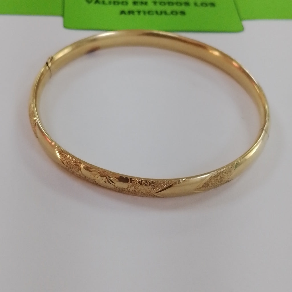 PULSERA RIGIDA ORO 14 K 8.2 GRMS (SEMINUEVO)