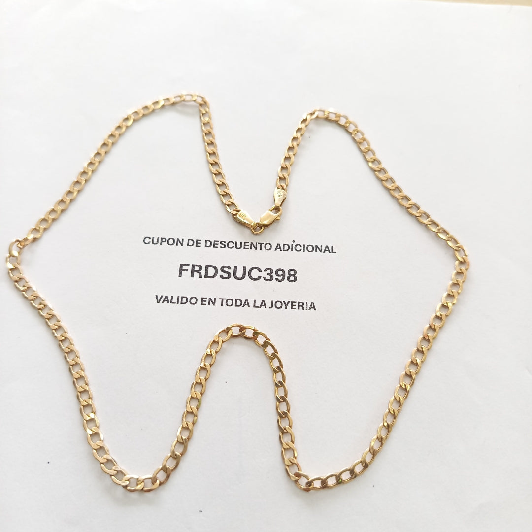 CADENA ORO 10 K 6,40 GRMS (SEMINUEVO)