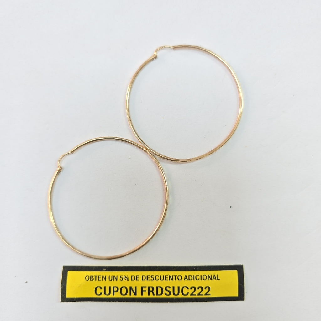 ARRACADAS PAR ORO 10 K 2.8 GRMS (SEMINUEVO)