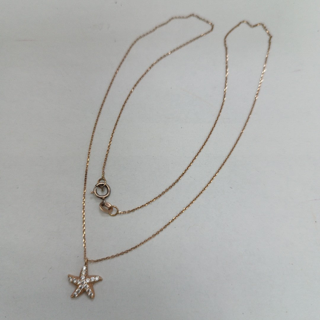 CADENA ORO 14 K 1.7 GRMS (SEMINUEVO)