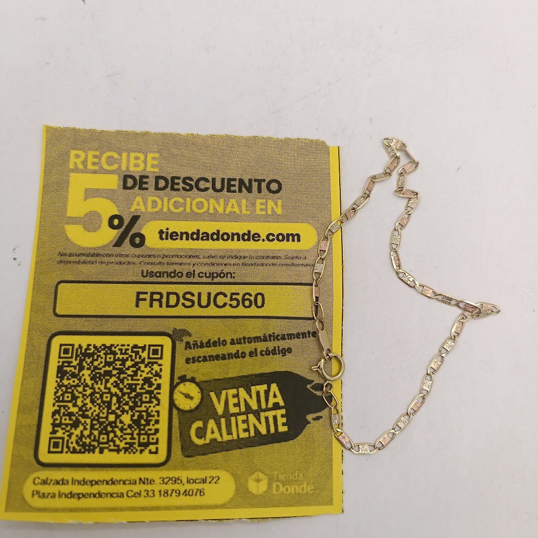 PULSERA ORO 10 K 1,20 GRMS (SEMINUEVO)