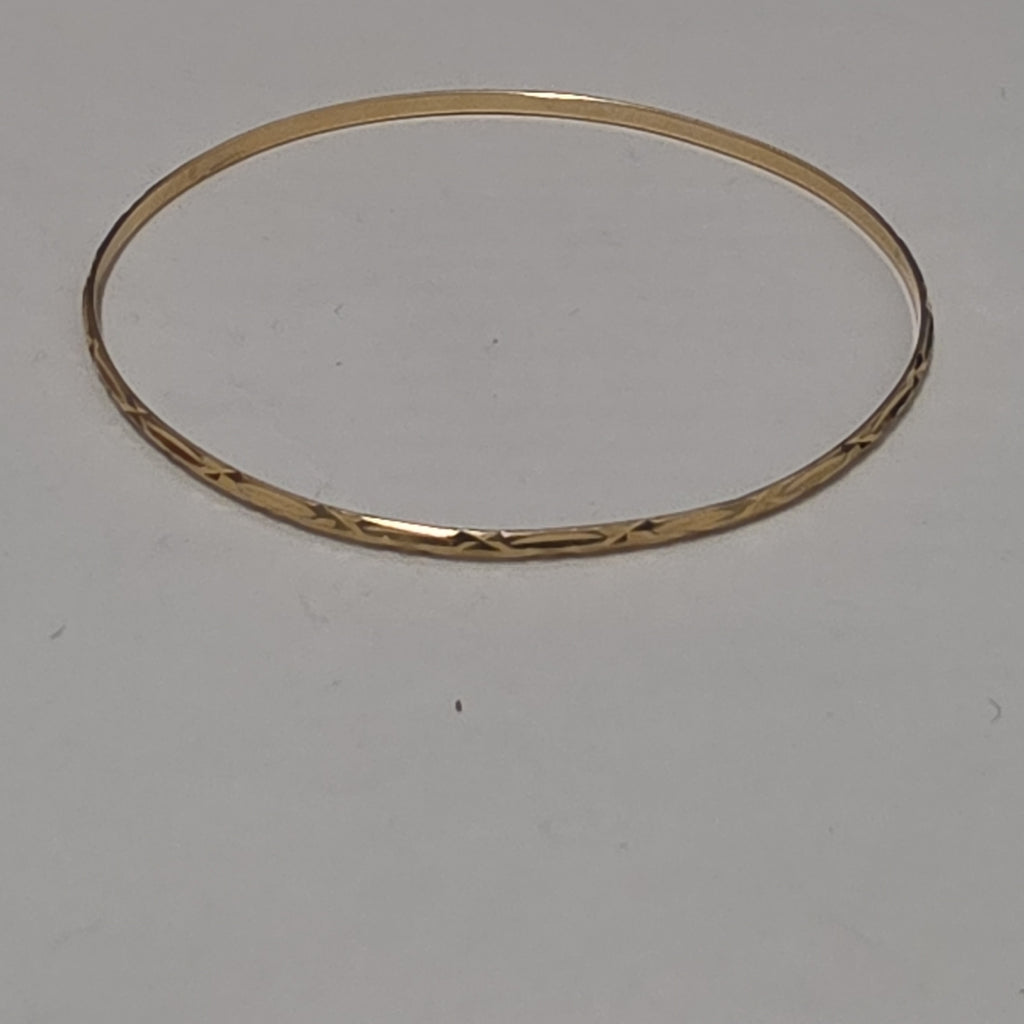 PULSERA RIGIDA ORO 18 K 4.6 GRMS (SEMINUEVO)