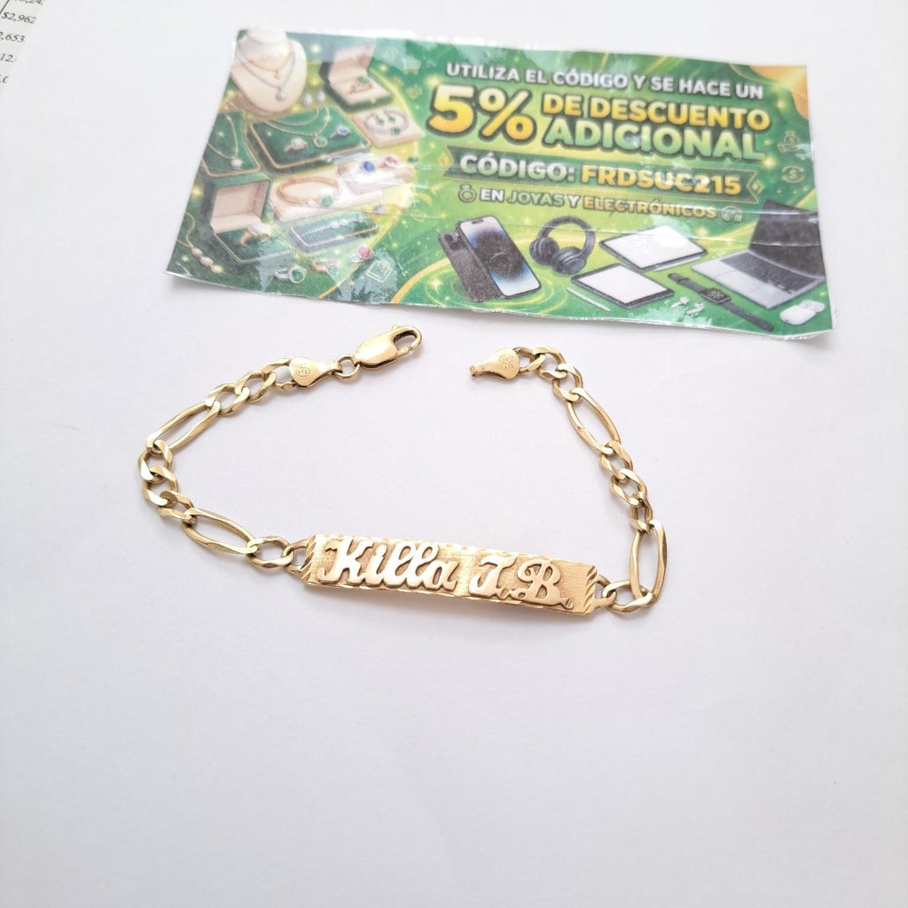 ESCLAVA ORO 14 K 10,70 GRMS (SEMINUEVO)