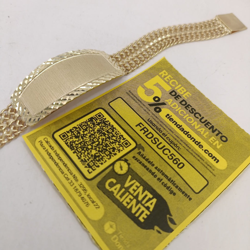 ESCLAVA ORO 10 K 29.9 GRMS (SEMINUEVO)