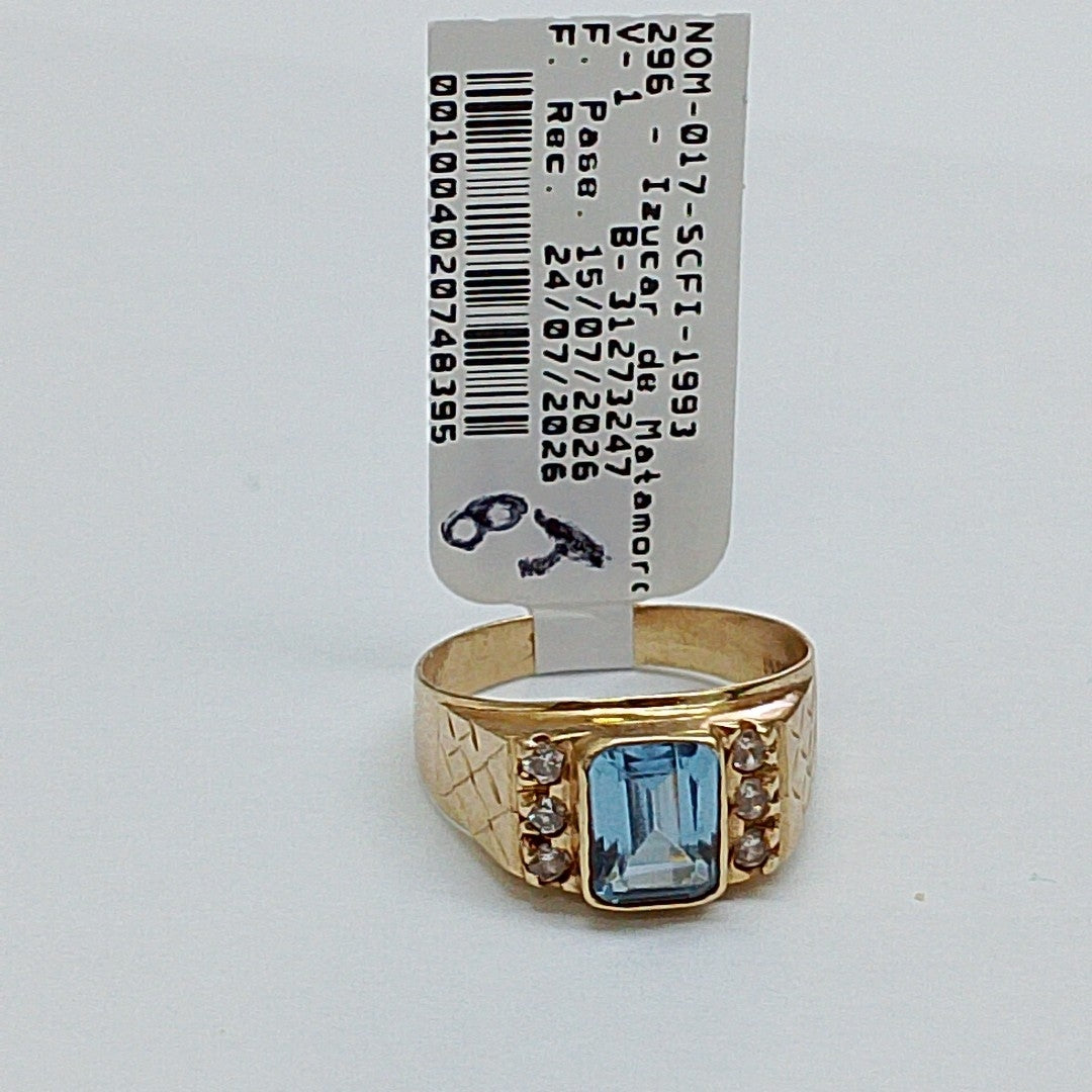 ANILLO ORO 10 K 3 GRMS (SEMINUEVO)