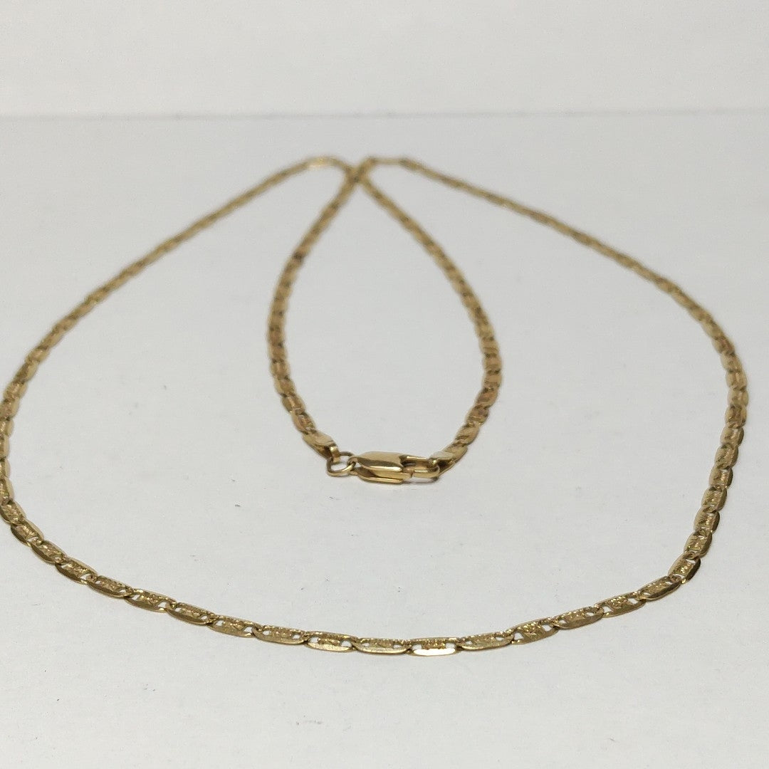 CADENA ORO COMBINADO 14 K 6.1 GRMS (SEMINUEVO)