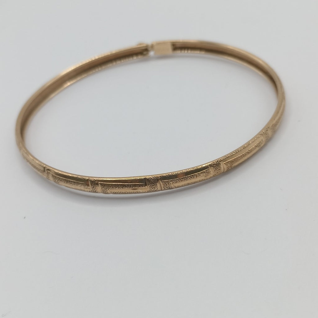 PULSERA RIGIDA ORO 14 K 4.2 GRMS (SEMINUEVO)