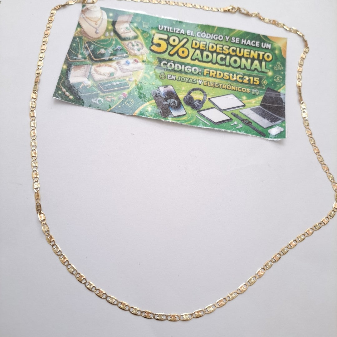 CADENA ORO 10 K 4,90 GRMS (SEMINUEVO)