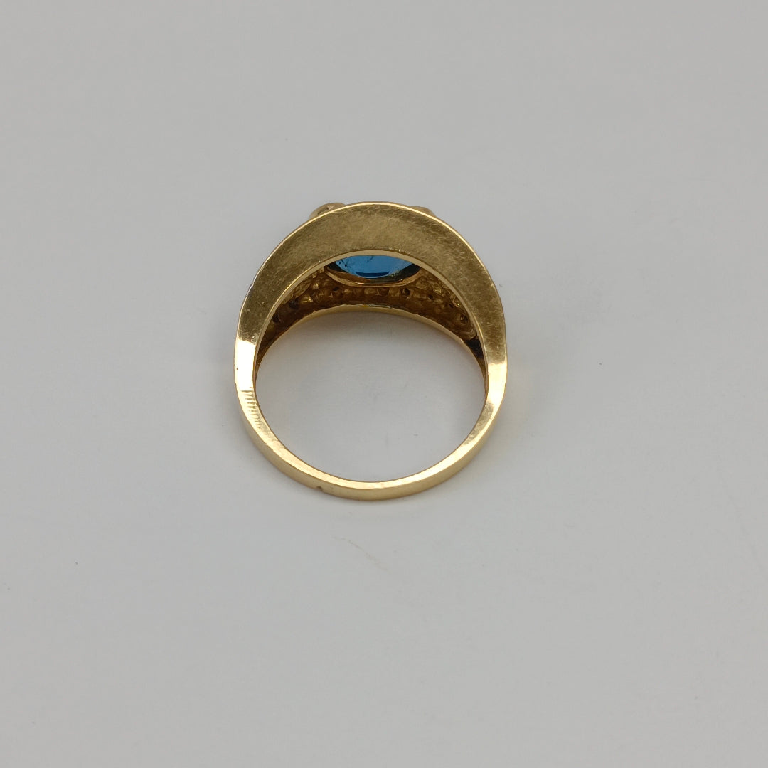 ANILLO ORO 18 K 8 GRMS (SEMINUEVO)