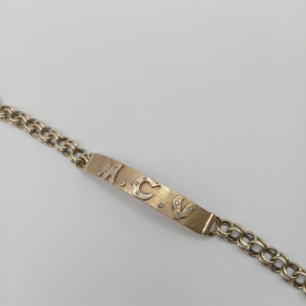 ESCLAVA ORO 10 K 25.4 GRMS (SEMINUEVO)