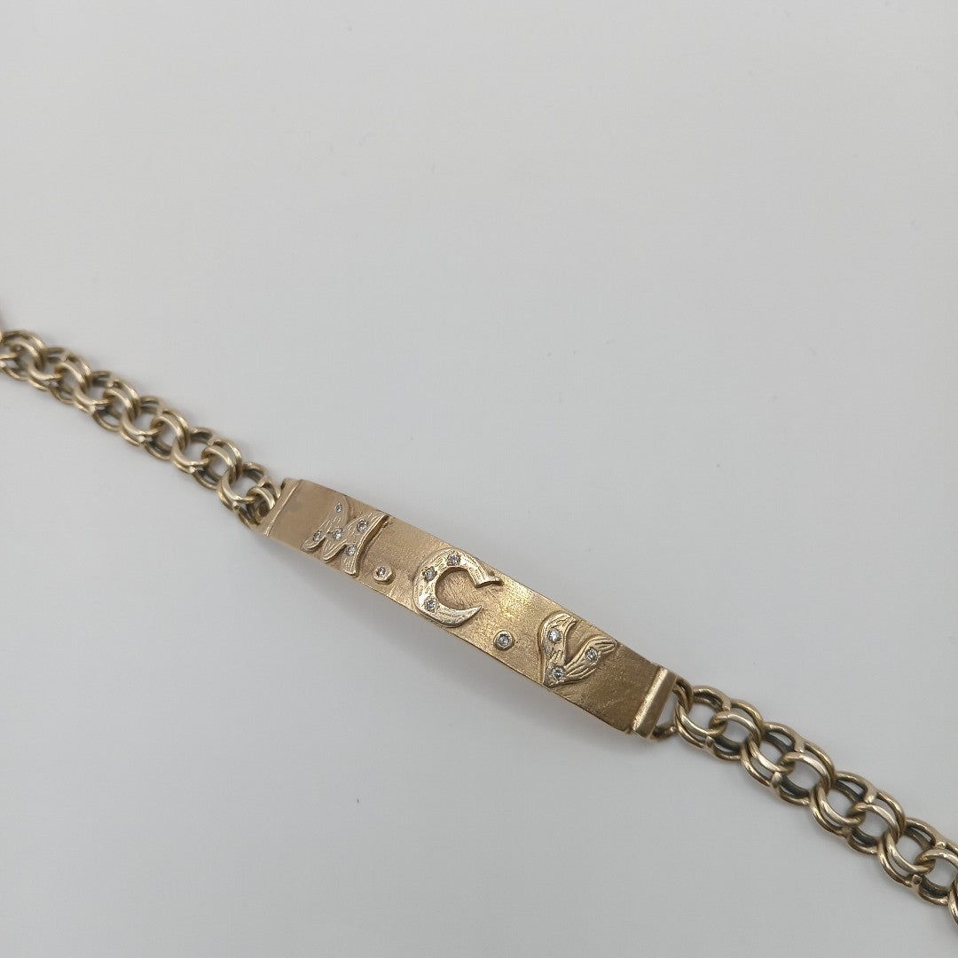 ESCLAVA ORO 10 K 25.4 GRMS (SEMINUEVO)