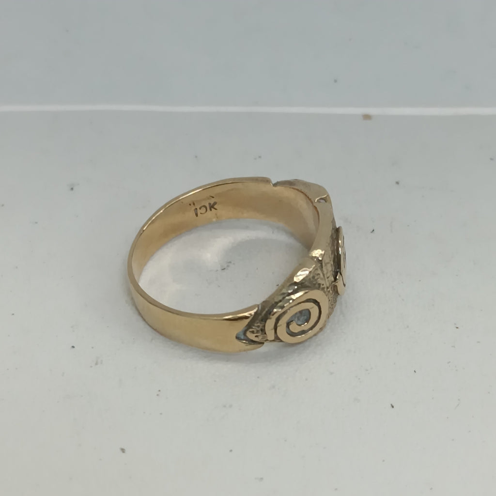 ANILLO ORO 10 K 4.5 GRMS (SEMINUEVO)