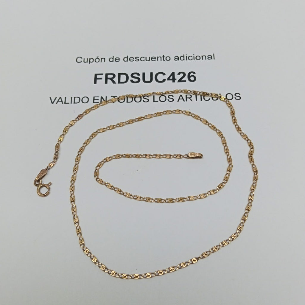 CADENA ORO 8 K 2,40 GRMS (SEMINUEVO)