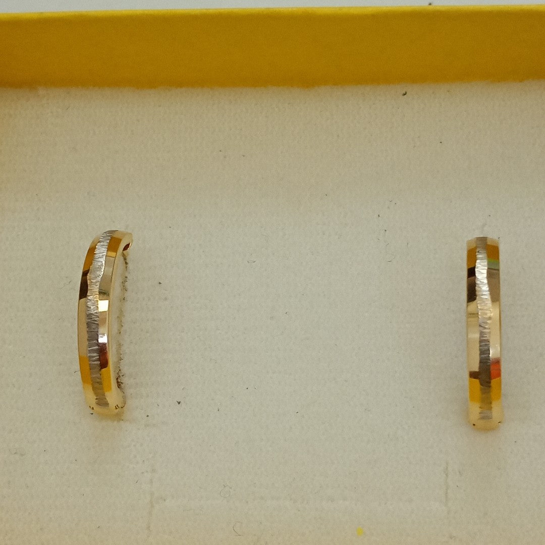 ARRACADAS PAR ORO 14 K 1.8 GRMS (SEMINUEVO)