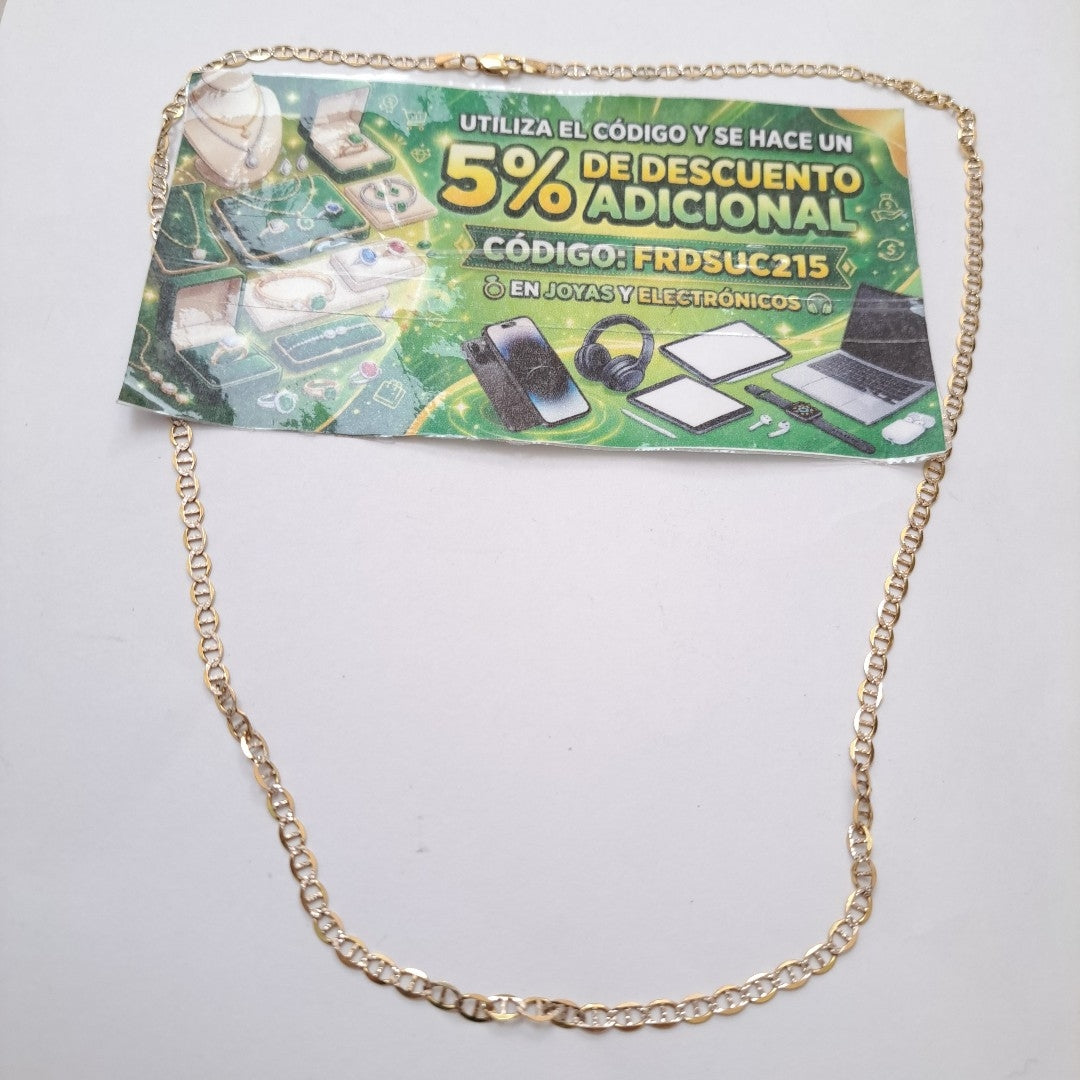 CADENA ORO 10 K 4,20 GRMS (SEMINUEVO)