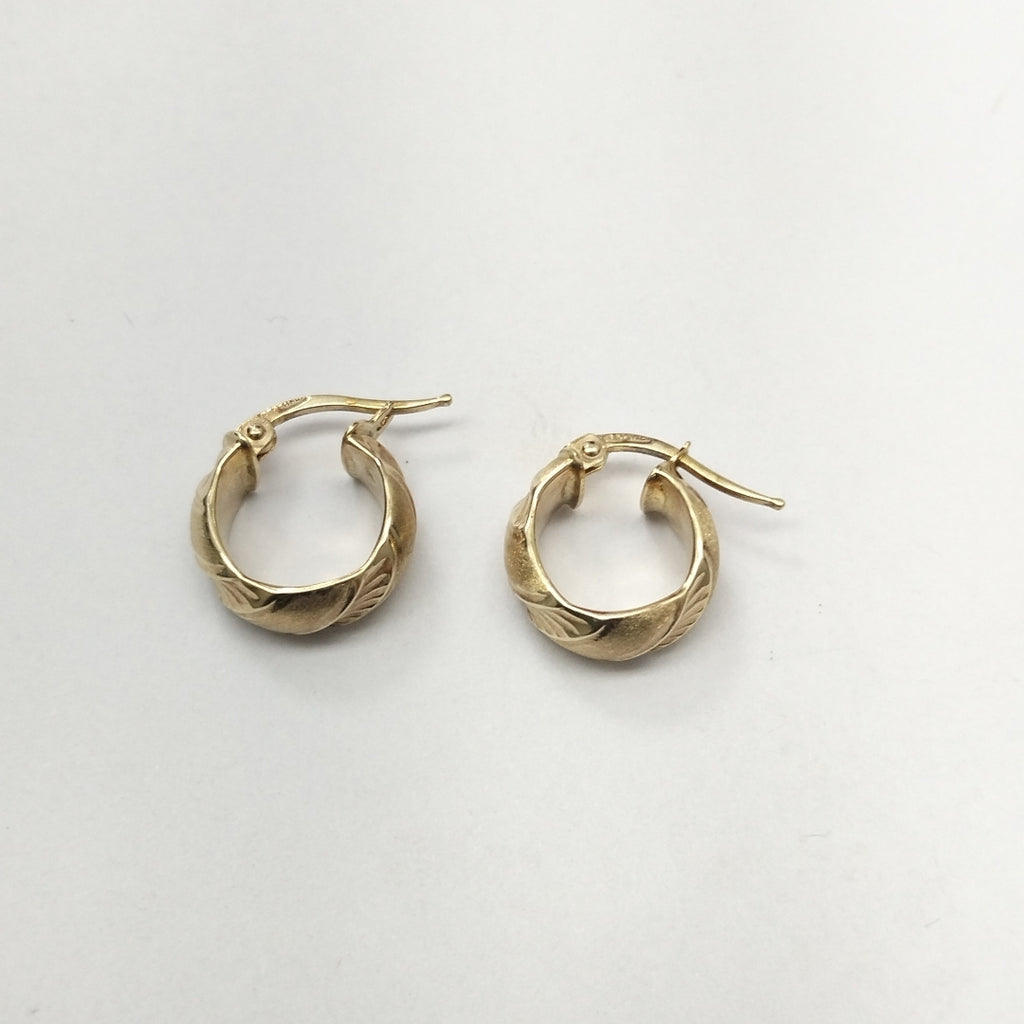 ARRACADAS PAR ORO 14 K 1,80 GRMS (SEMINUEVO)