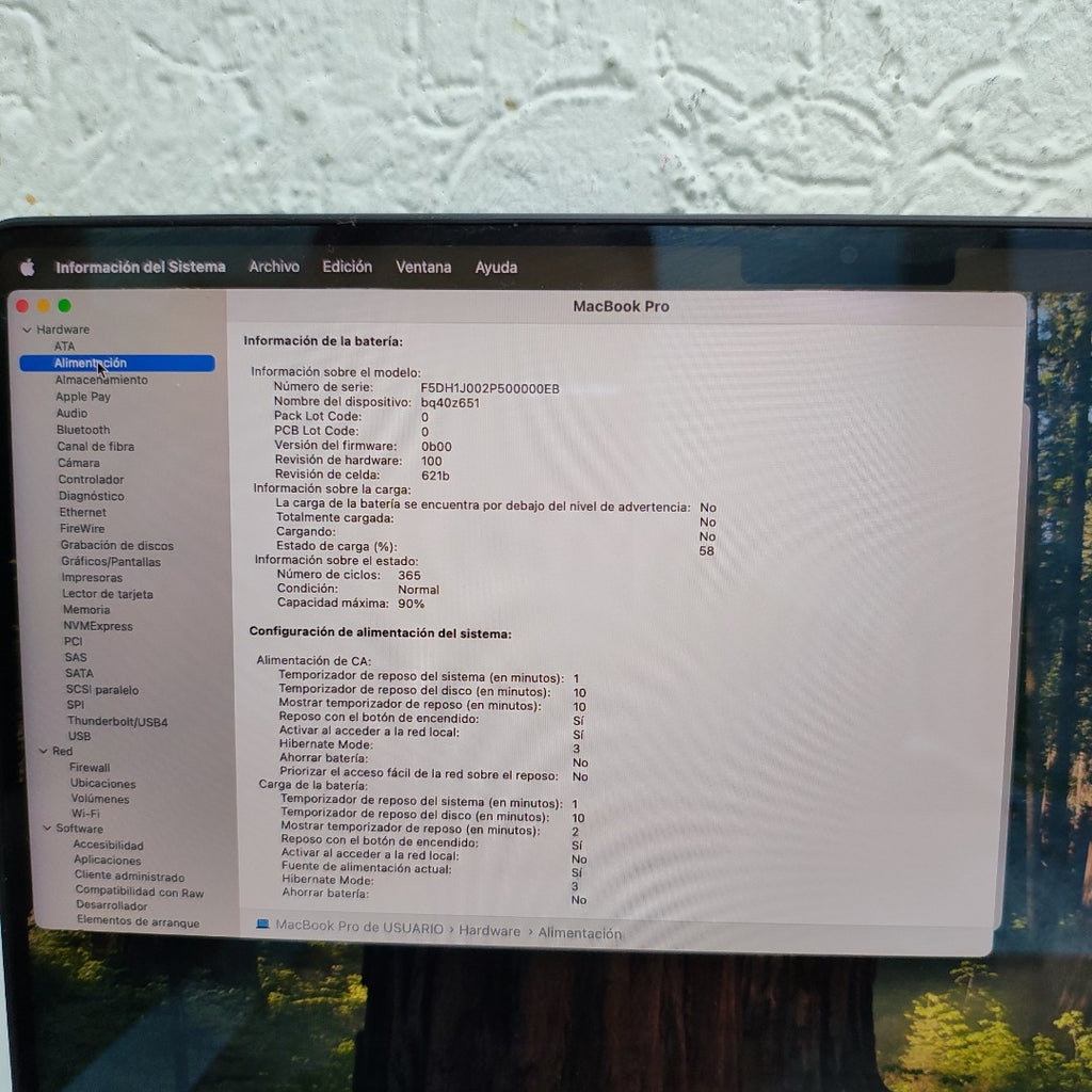 LAPTOP APPLE MACBOOK PRO 14" 2023 A2992 (CPU 12/GPU 18) 1 TB SSD 18 GB RAM (SEMINUEVO)