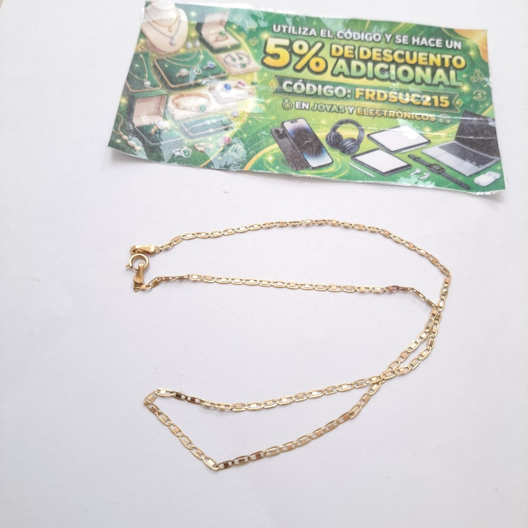 CADENA ORO 10 K 1,80 GRMS (SEMINUEVO)