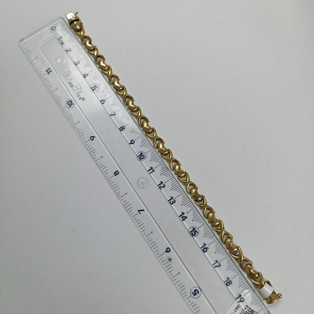 PULSERA ORO 14 K 10,90 GRMS (SEMINUEVO)