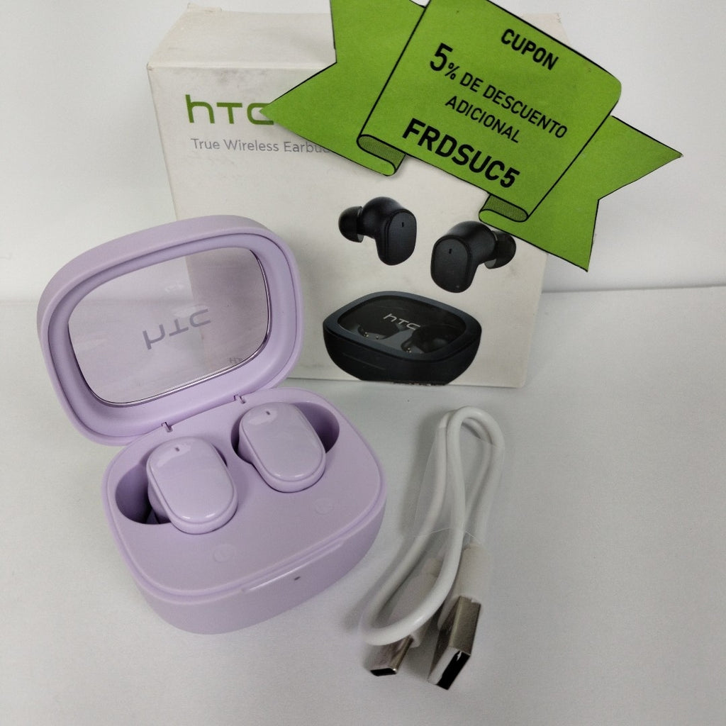 AUDIFONOS HTC EARBUDS 9 INALAMBRICO IN EAR (SEMINUEVO)