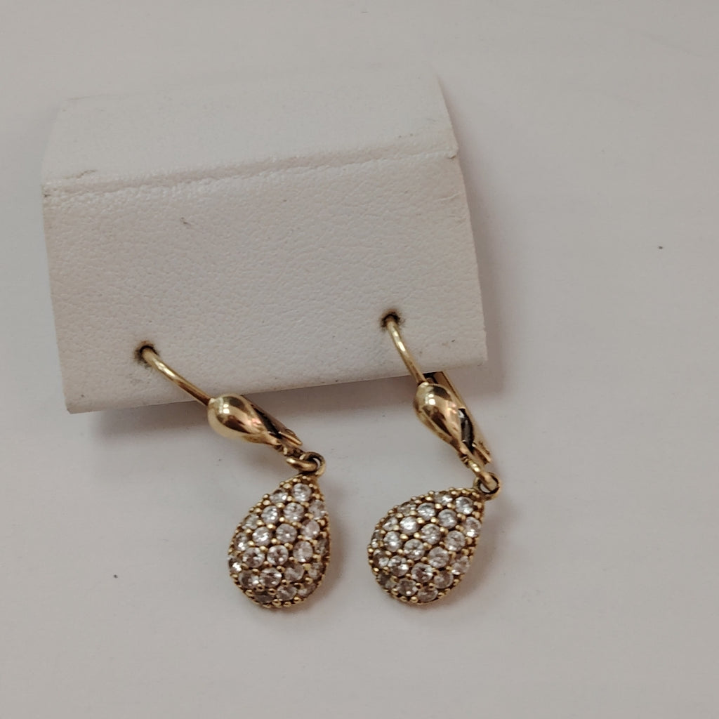 ARETES PAR ORO 14 K 2.3 GRMS (SEMINUEVO)