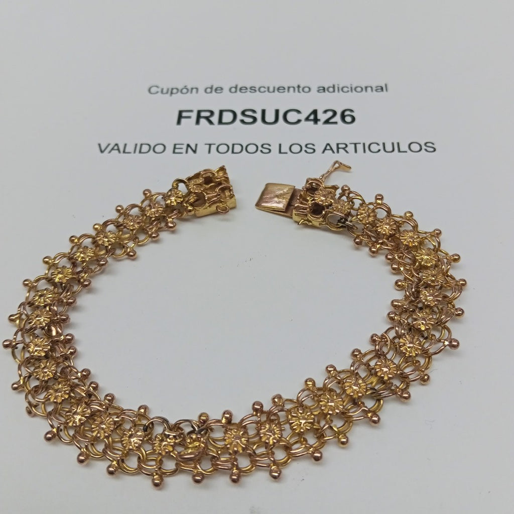 PULSERA ORO 10 K 14.6 GRMS (SEMINUEVO)