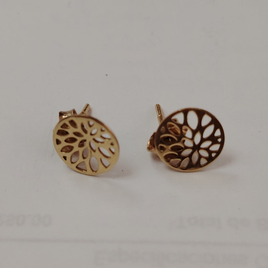 ARETES PAR ORO 14 K 1 GRMS (SEMINUEVO)