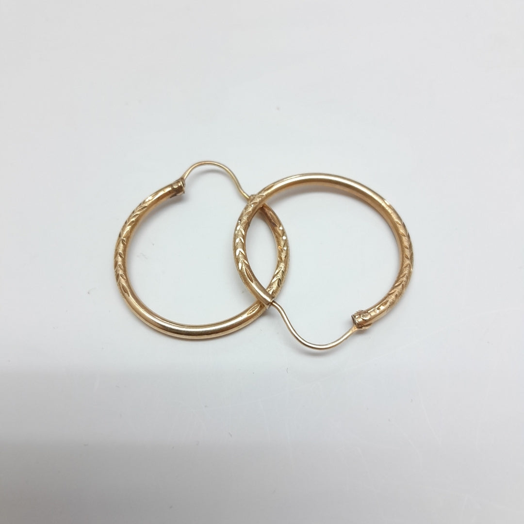 ARRACADAS PAR ORO 10 K 2.3 GRMS (SEMINUEVO)
