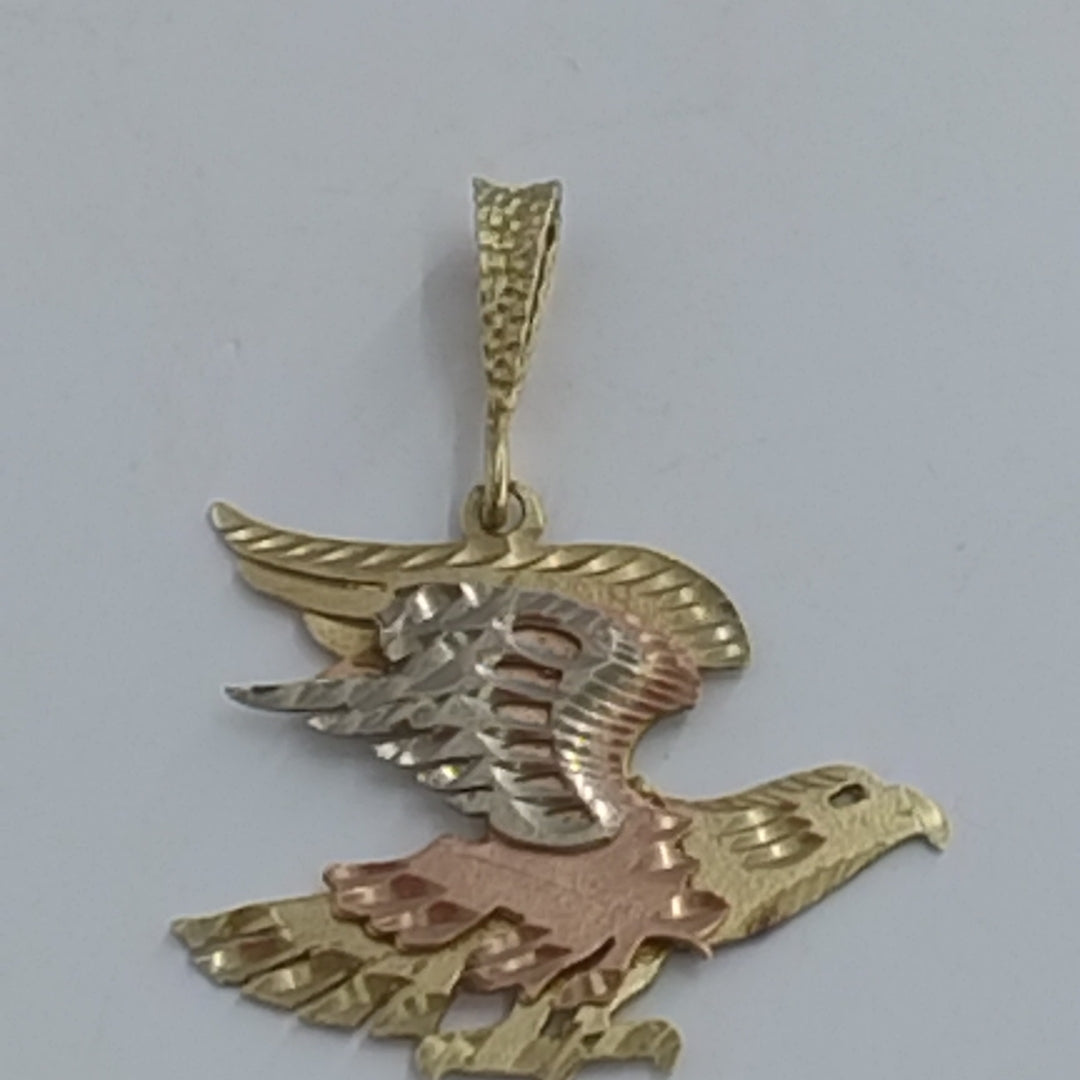 DIJE ORO COMBINADO 14 K 2,80 GRMS (SEMINUEVO)