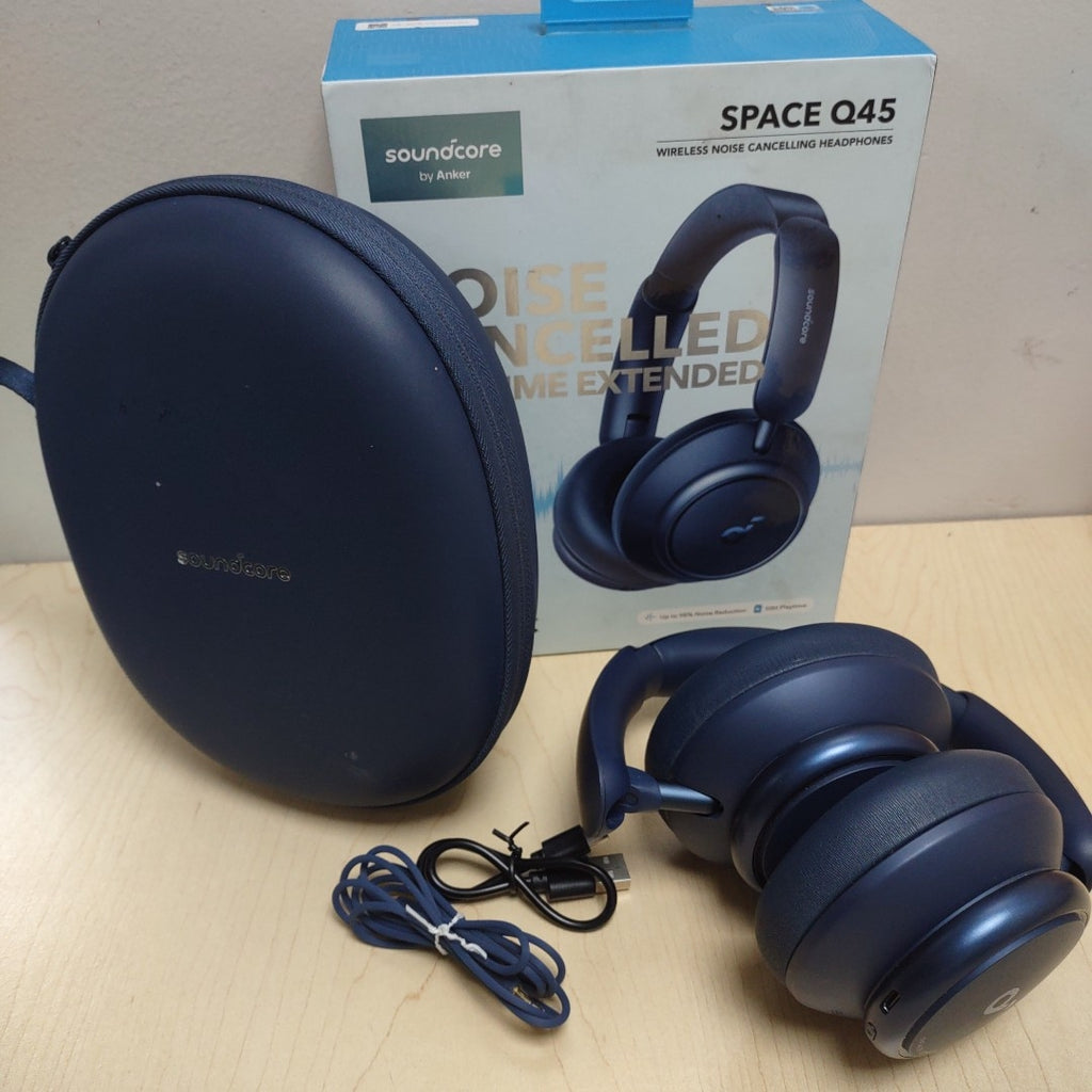 AUDIFONOS SOUNDCORE SPACE Q45 A3040 INALAMBRICO OVER EAR (SEMINUEVO)