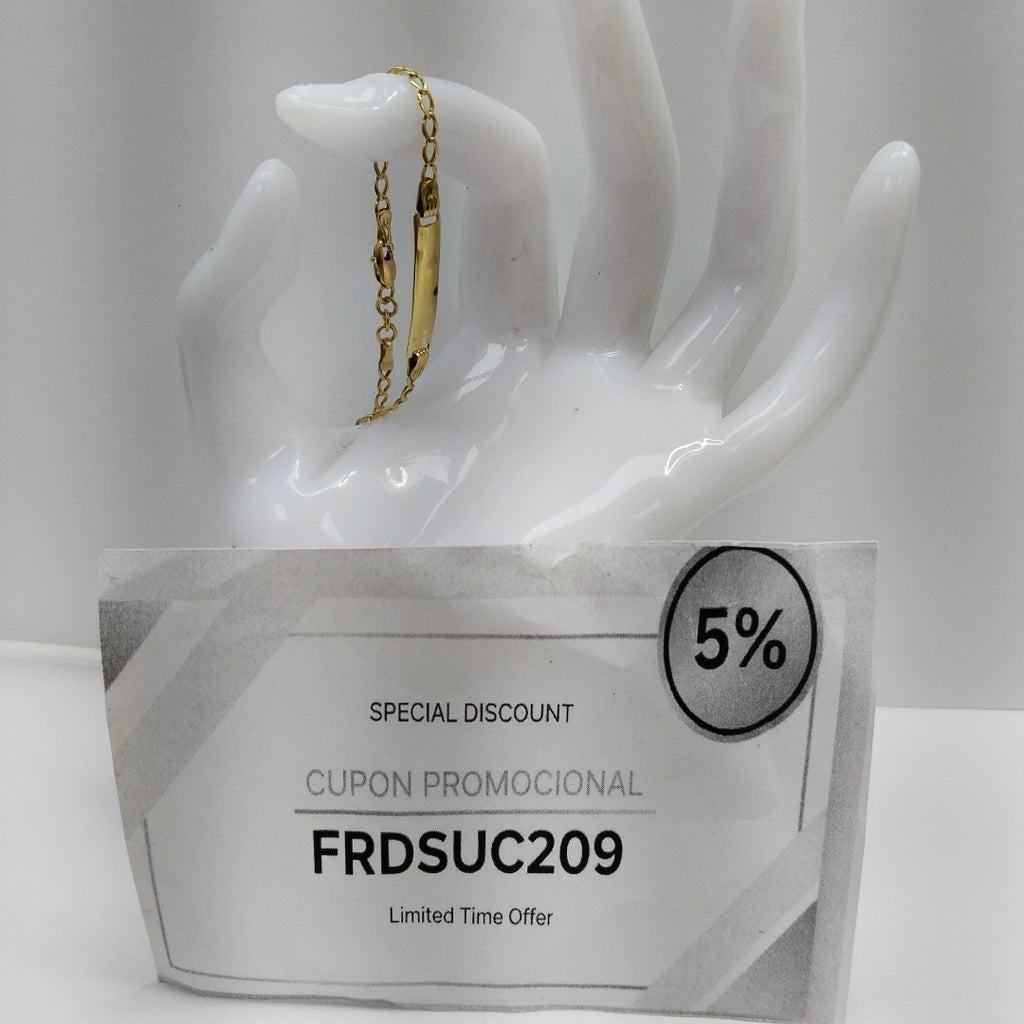ESCLAVA ORO 10 K 2,60 GRMS (SEMINUEVO)