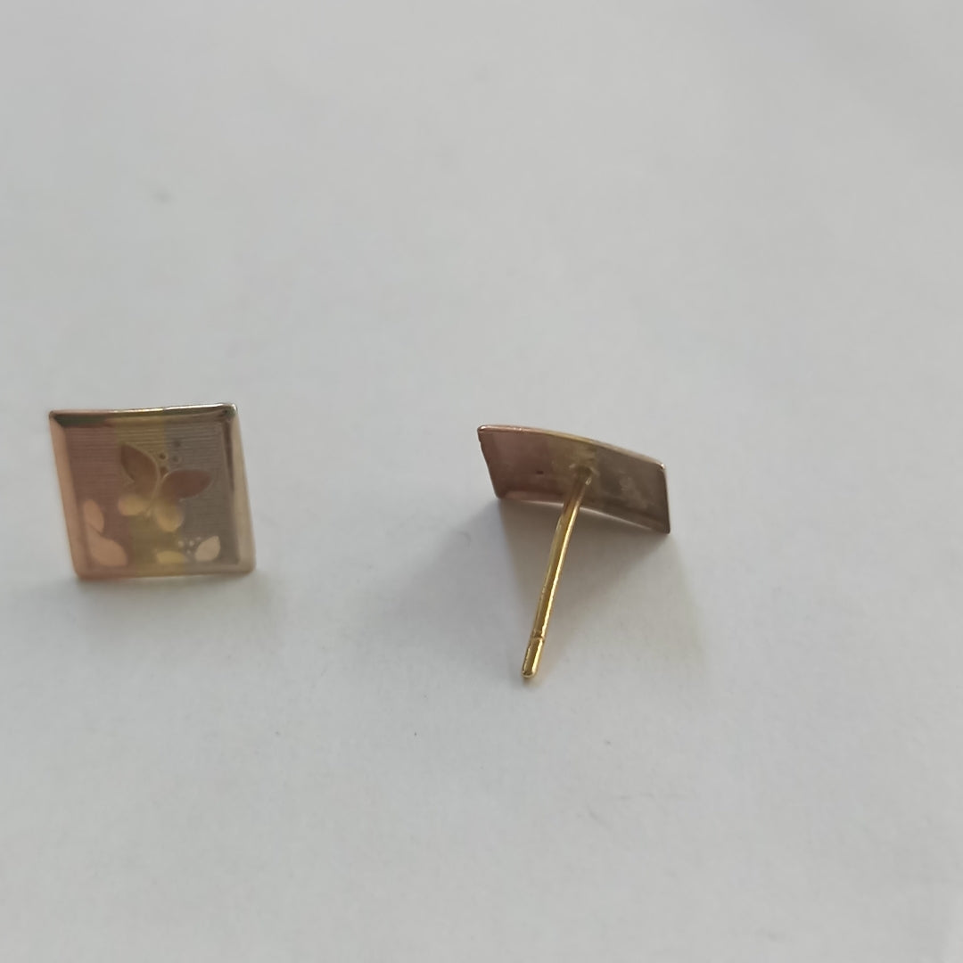 ARETES PAR ORO 14 K 0.8 GRMS (SEMINUEVO)